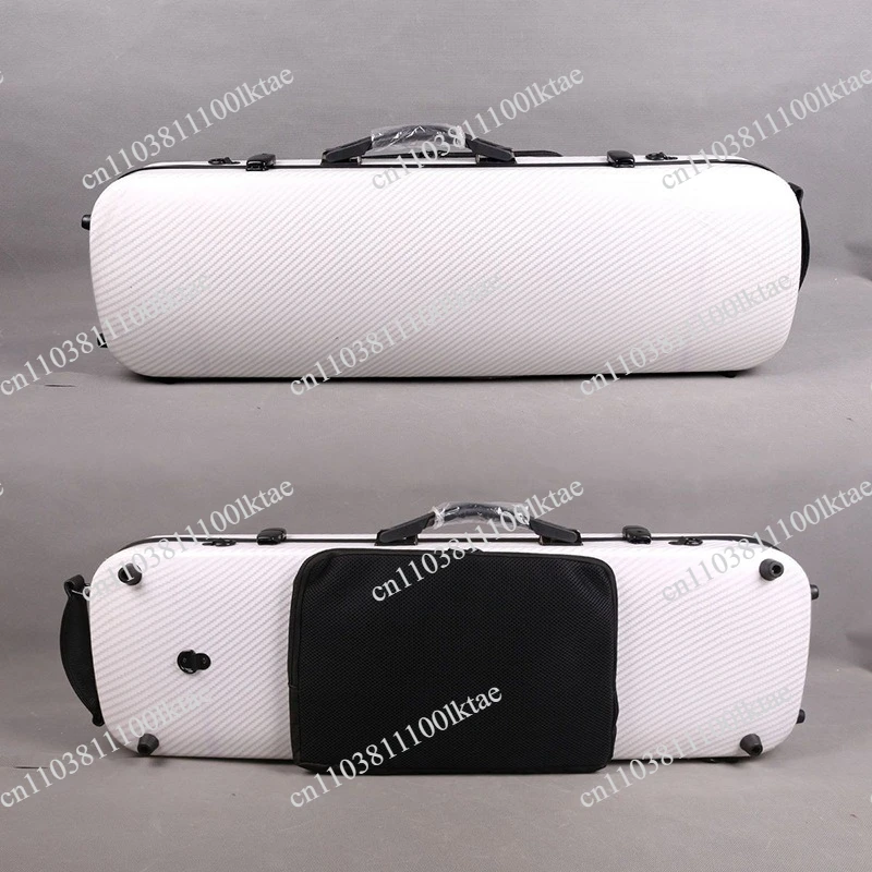 Musical Instrument Accessories Carbon Fiber Violin  Double Shoulder Strap Violin Square Case