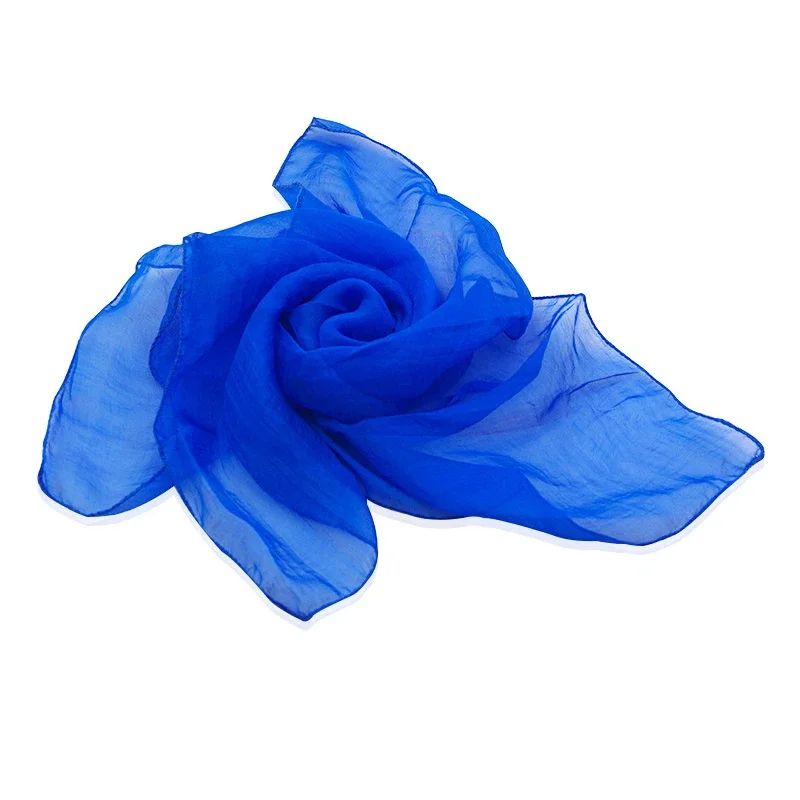 1PC Magic Silk Scarves (60CM,6 Colors Available) Magic Tricks Close Up Gimmick Prop Accessories Magia Appearing Vanishing Magie