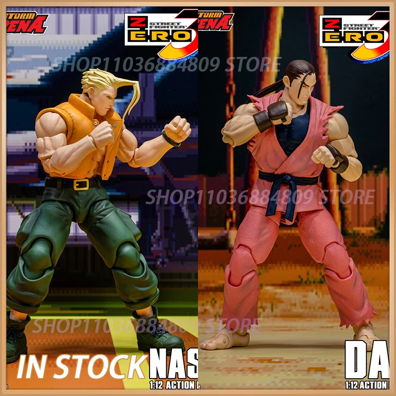 

Новые фигурки ST Storm Toys Arena Nash DAN Charlie 1/12, 6 дюймов, аниме-модели, маленькие игрушки, SF Alpha 3 ZERO Tiger