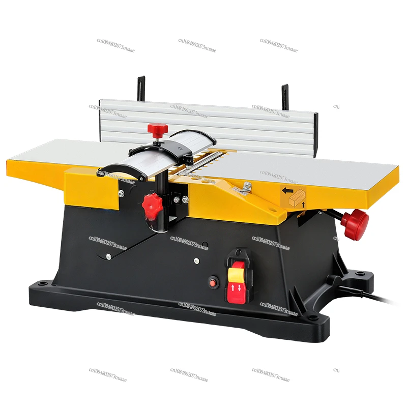 Woodworking Planer Desktop Electric Planer, Small Facing Machine, Computer Single Plane, Household, 6