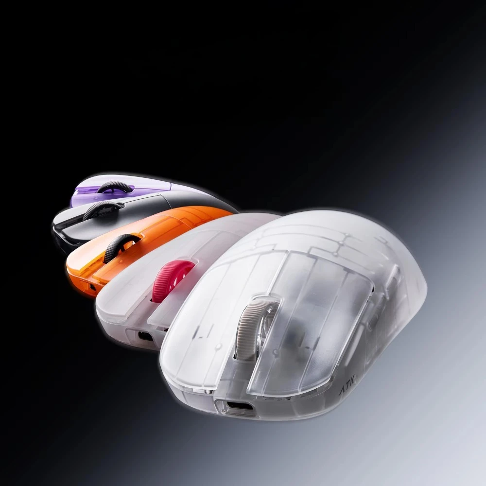 

ATK Blazing Sky ZERO Mouse Dual-Mode Wireless Ergonomic Dual 8K Gamer Mouse Custom Low Latency PAW3950Ultra Gaming Accessories