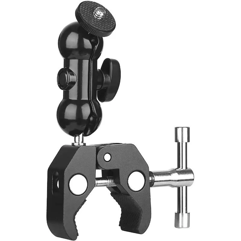 Metal Car Bracket, Crab Clamp, Strong Fixing Clip, Strange Hand Pea Clip, Magic Arm, Mobile Phone Universal Gimbal Bracket