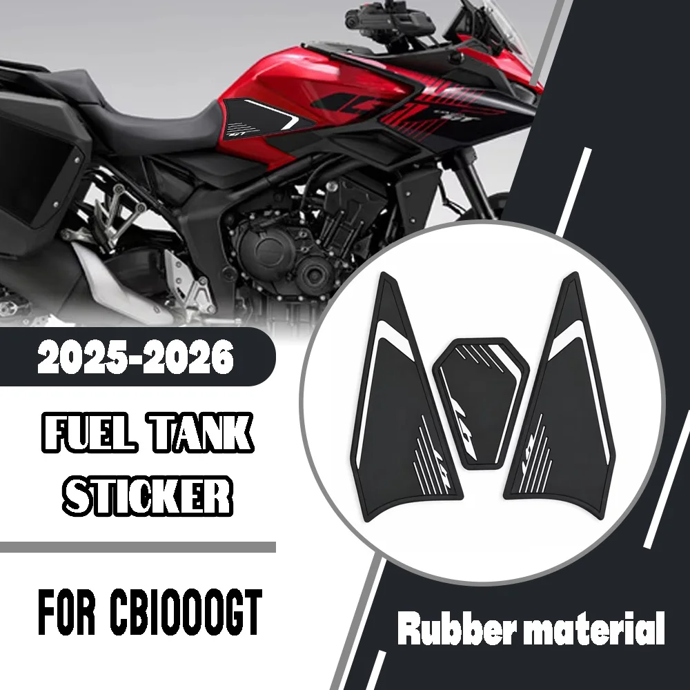 For Honda CB1000 GT CB 1000 GT 2025- 2026 Motorcycle Anti Slip Decorative Fuel Tank Pads Side Knee Grip Tank Decal Stickers Part