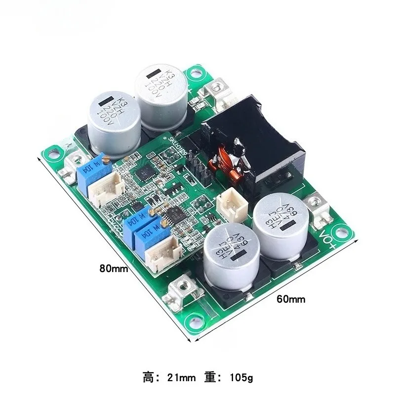 1000W Synchronous DC-DC Buck Module 5-56V 25A Adjustable Fuel Cell Charging Step Down Power Converter Board