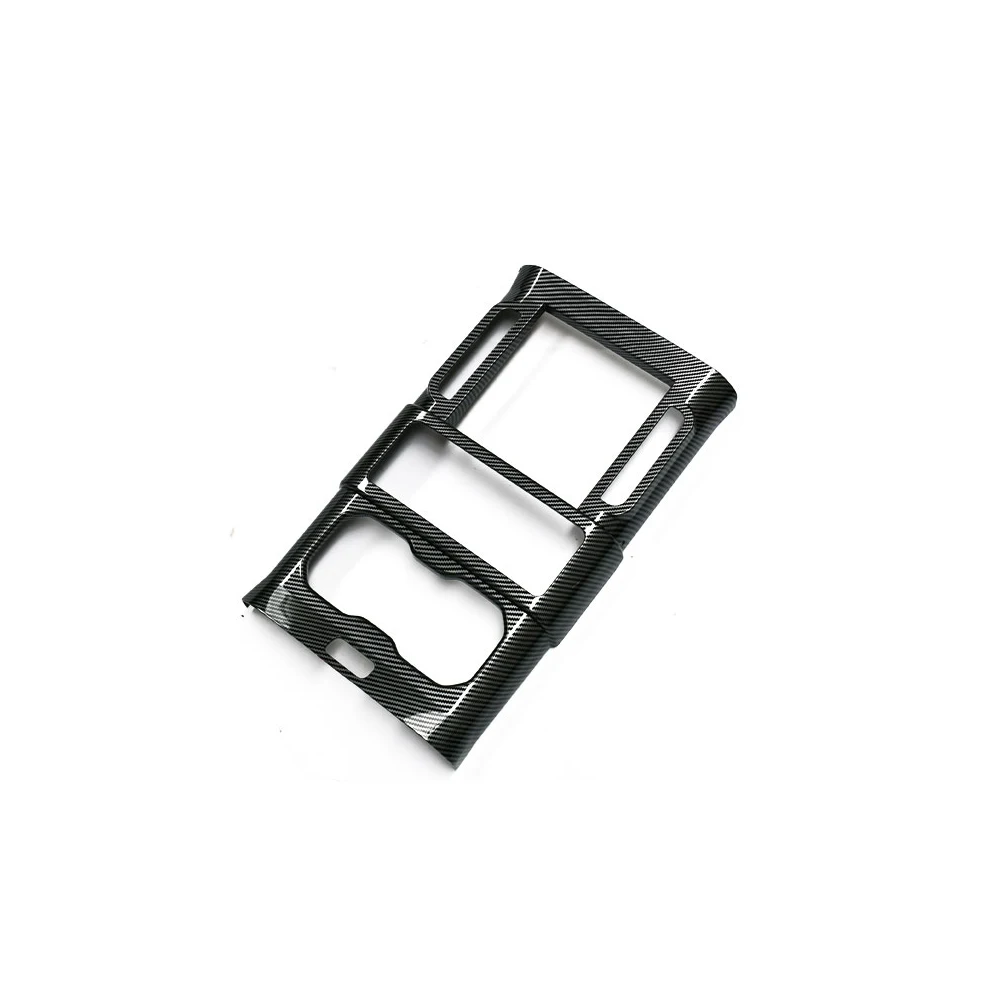 Suitable For Jetour G700 Central Control Gear Panel Rear Exhaust Vent Carbon Fiber Pattern Interior Modification Accessories