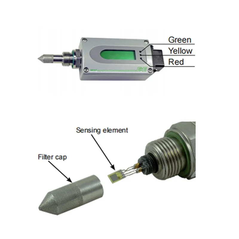 Dispositivo avançado de monitoramento de ponto de orvalho Michell Ee373 para medições precisas de temperatura
