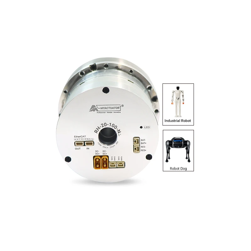 

MT RH-20 EtherCAT+CAN Harmonic Joint Motor Joint Motor Large Hollow Design High Precision High Torque Harmonic Reducer