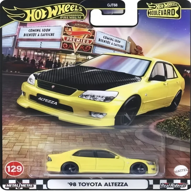 

New Wheels Boulevard: Mix 3 Of 2025 Premium Mercedes Benz Maserati Toyota Ford Gt 1:64 Diecast Vehicle Model Cars Toy Gifts