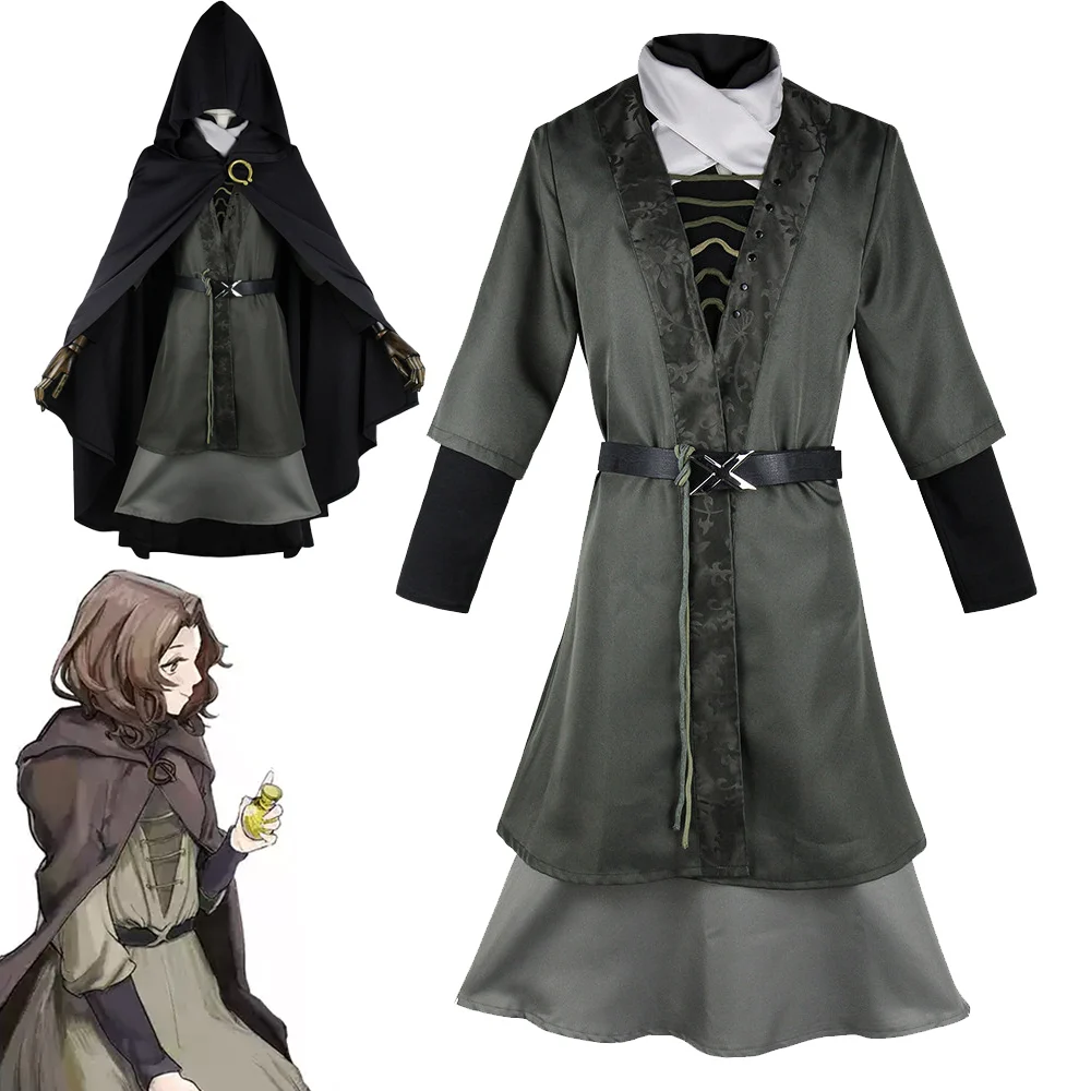 

Melina Cosplay Costume Fire Keeper Full Set Women Halloween Party Outfit