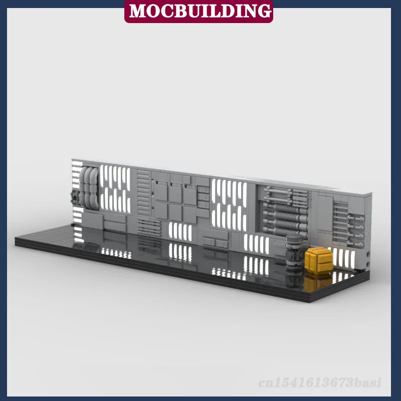 Space Wars Modular Corridor System Building Model Building Block Assembly MOC Movie Collection Toy Gift DIY