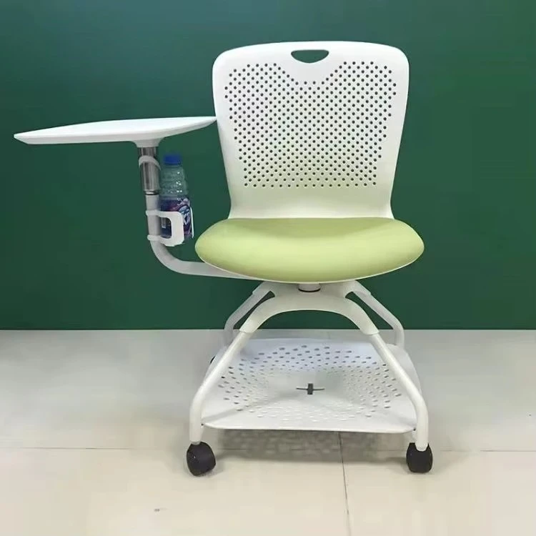 

Стулья для обеденной зоны с письменным столом на колесиках, пластиковые, современные