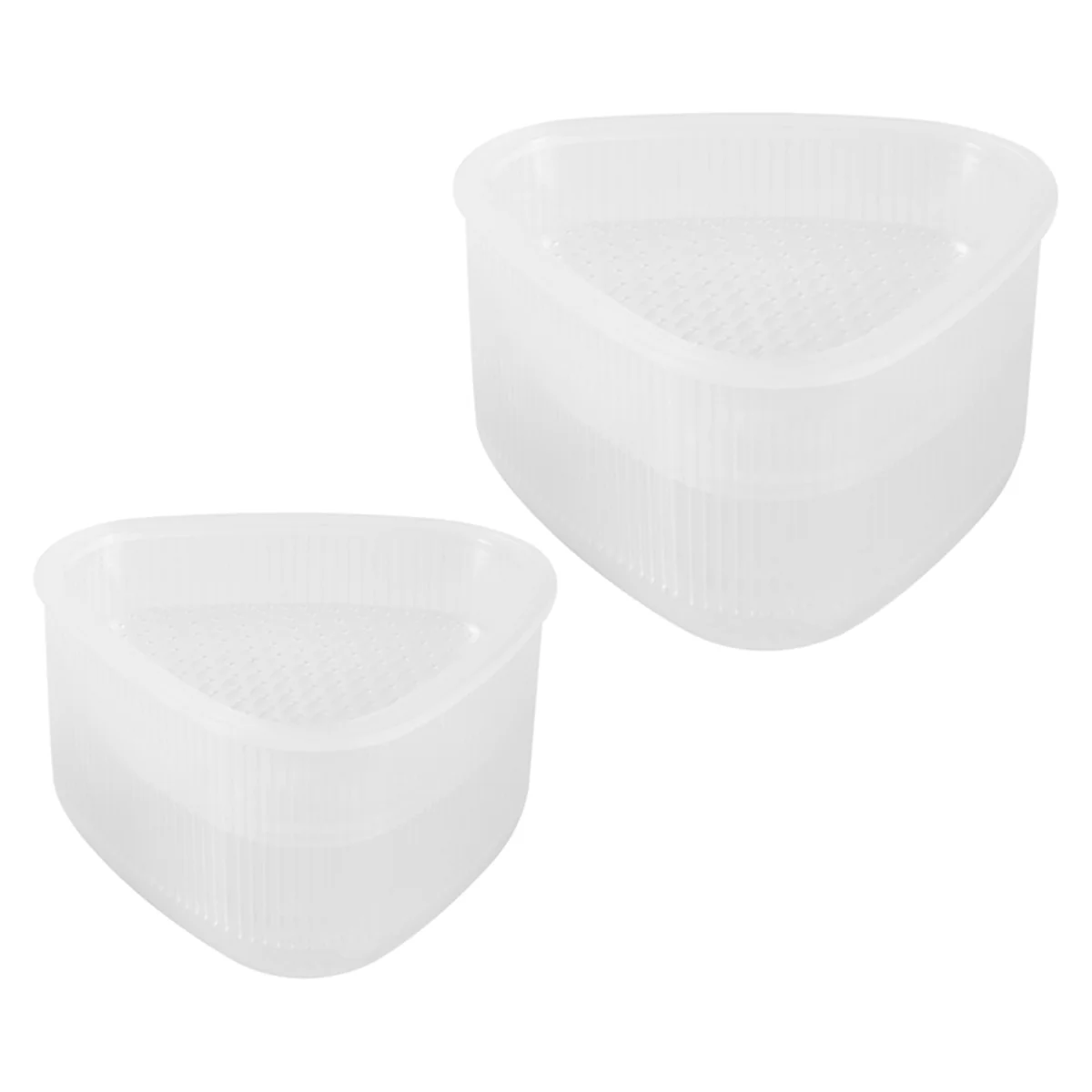 Triangular Sushi Mold, Onigiri Rice Ball Frame, Food Mould, Ferramentas de Decoração, 2 PCs