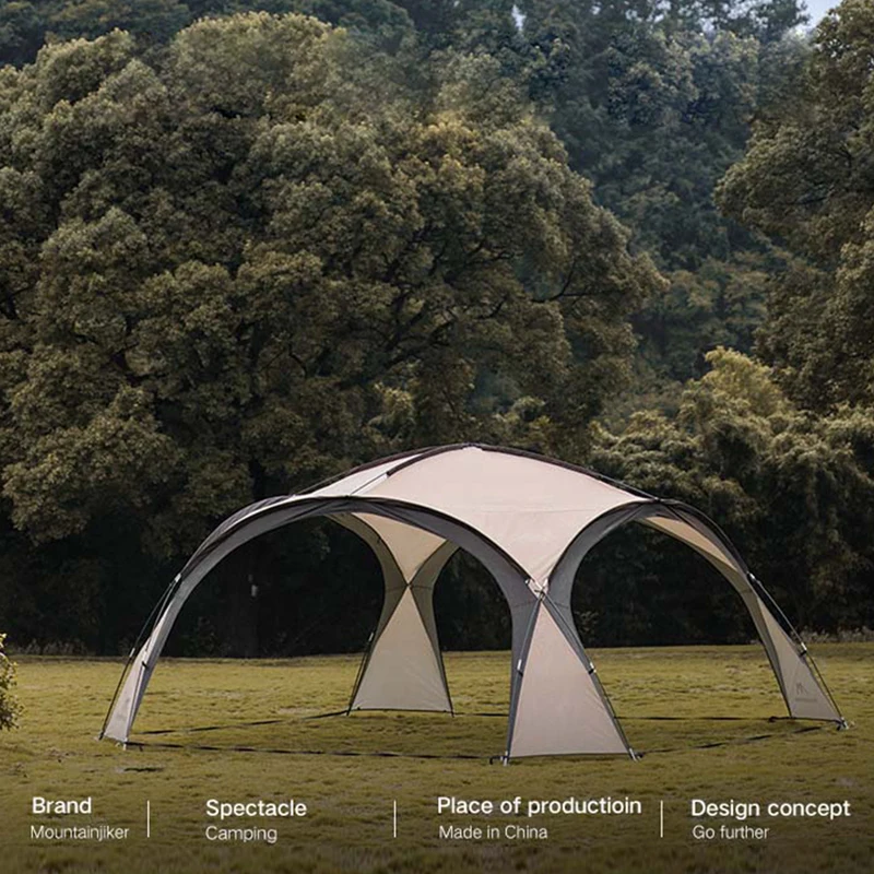 Dome canopy outdoor camping shade pergola multi-person large space tent tent