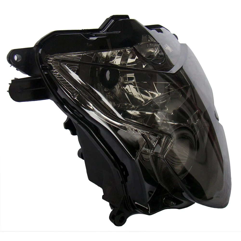 Smoke Motorcycle Headlight for Suzuki GSXR 600 750 K4 / 2004 2005 GSX-R Black Color