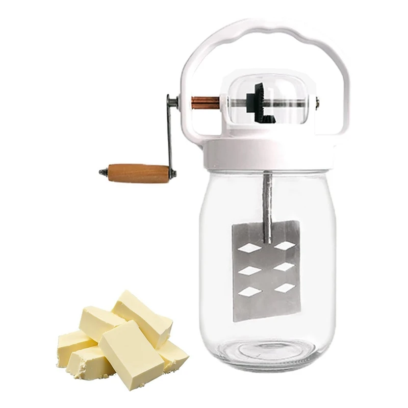 

Ручная стеклянная дробилка для масла с деревянной ручкой, емкость 1,5 л, ручная банка для масла, церковь для масла, рукоятка с деревянной рукояткой