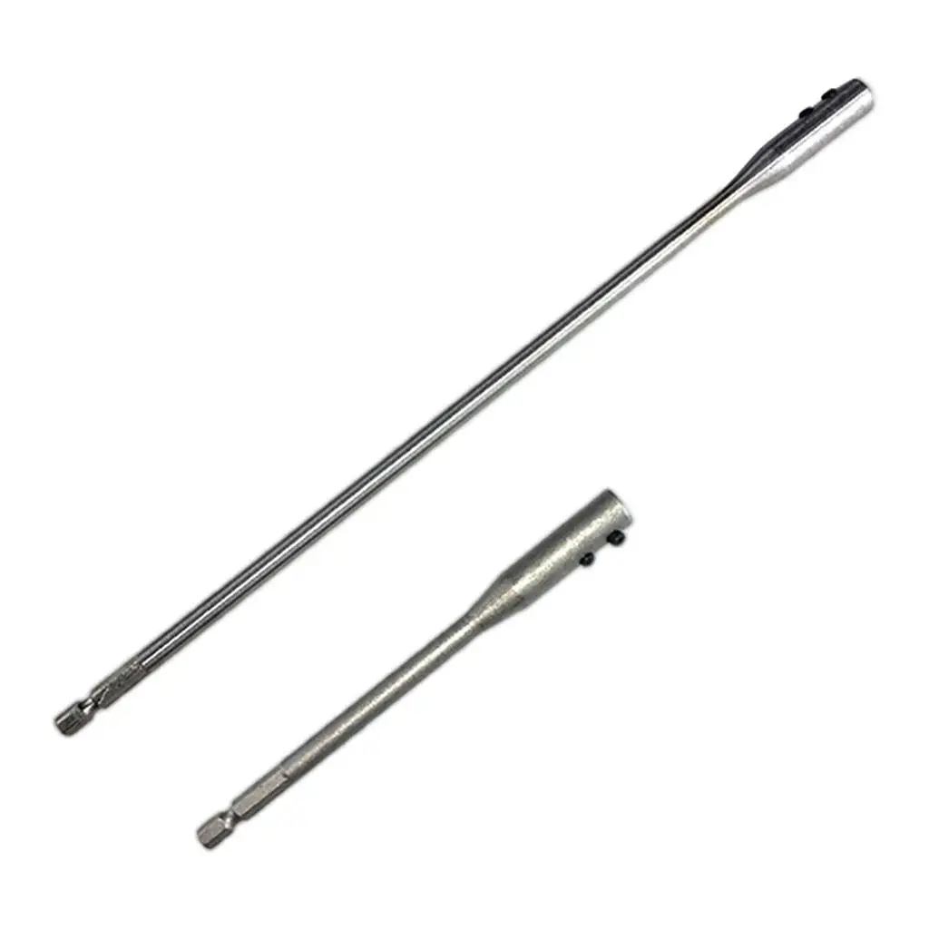 2-6pack 2 Pieces Multifunctional Drill Bit Extension Bar with Wrench for