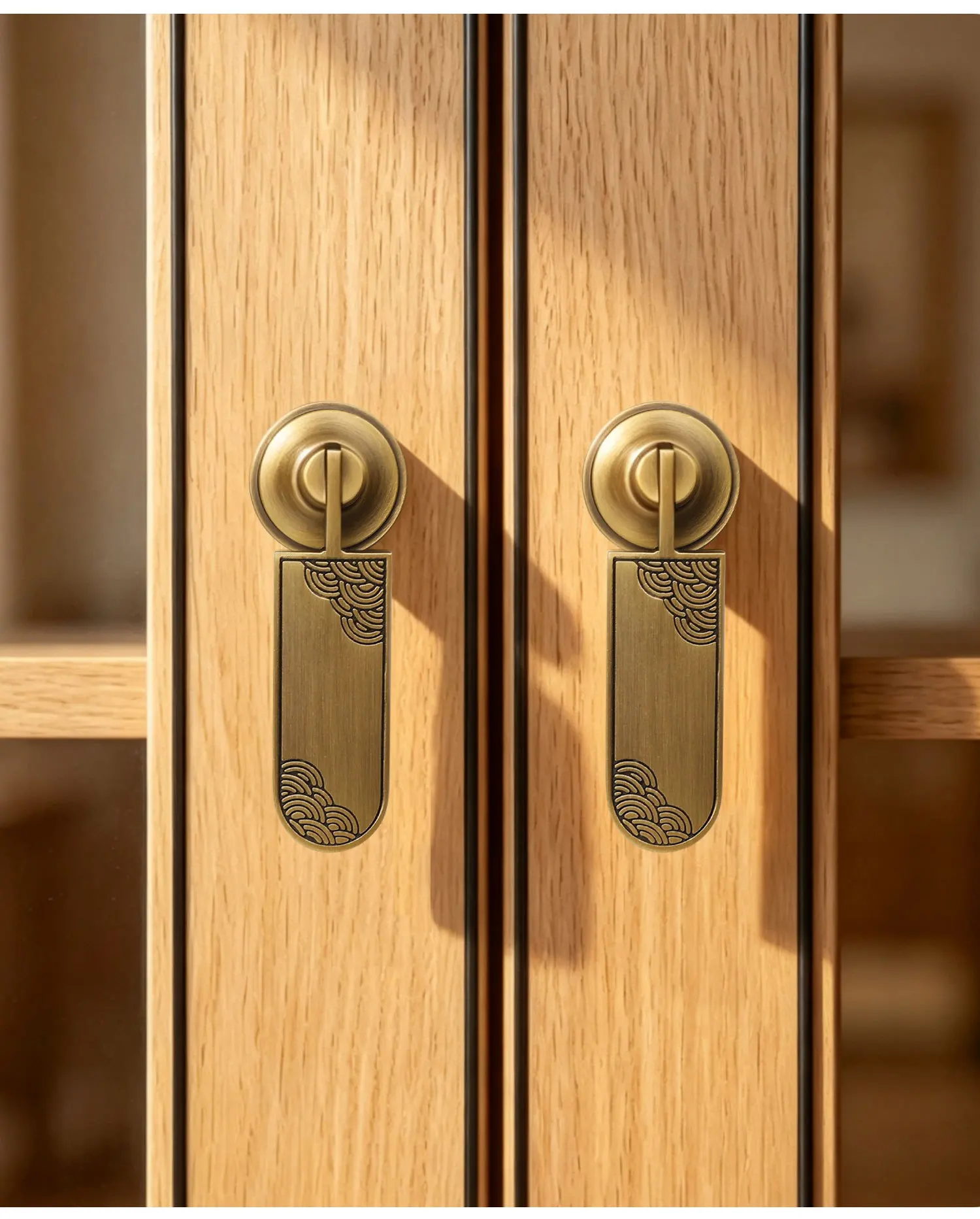 1pc Antique Brass Handles Kitchen Cabinet Handles Cabinet Pulls Wardrobe Dresser Drawer Knob Furniture Hardware Cupboard Handle