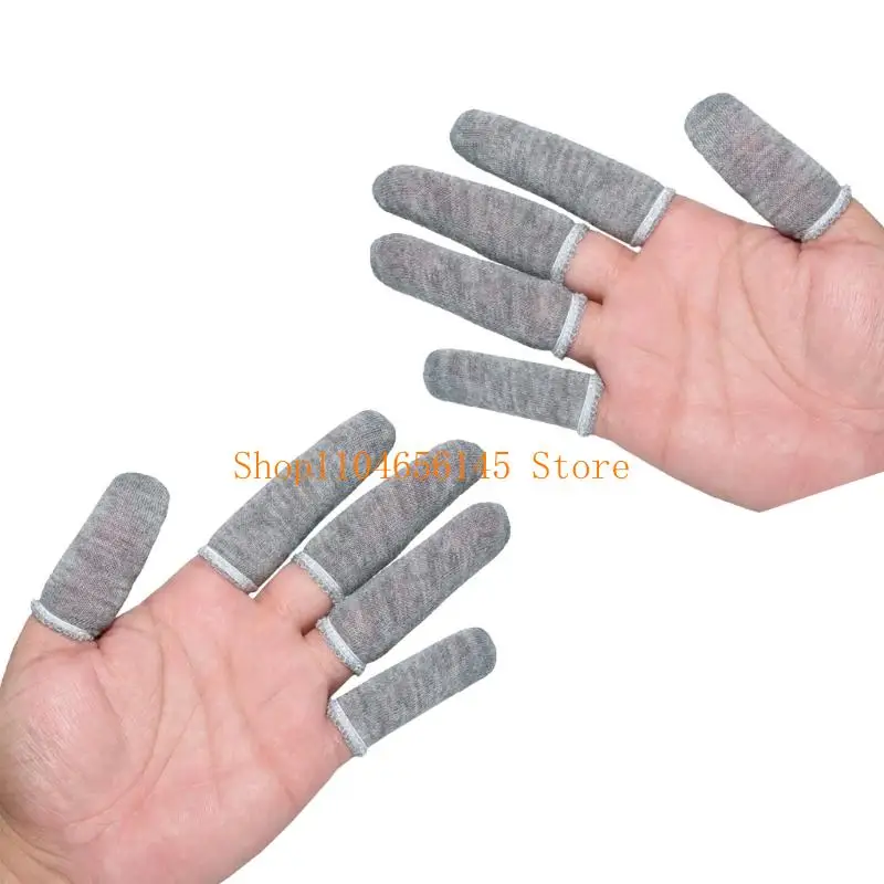 5ASD 10PCS LABEAL protecteur coton couverte des gants conception respirante