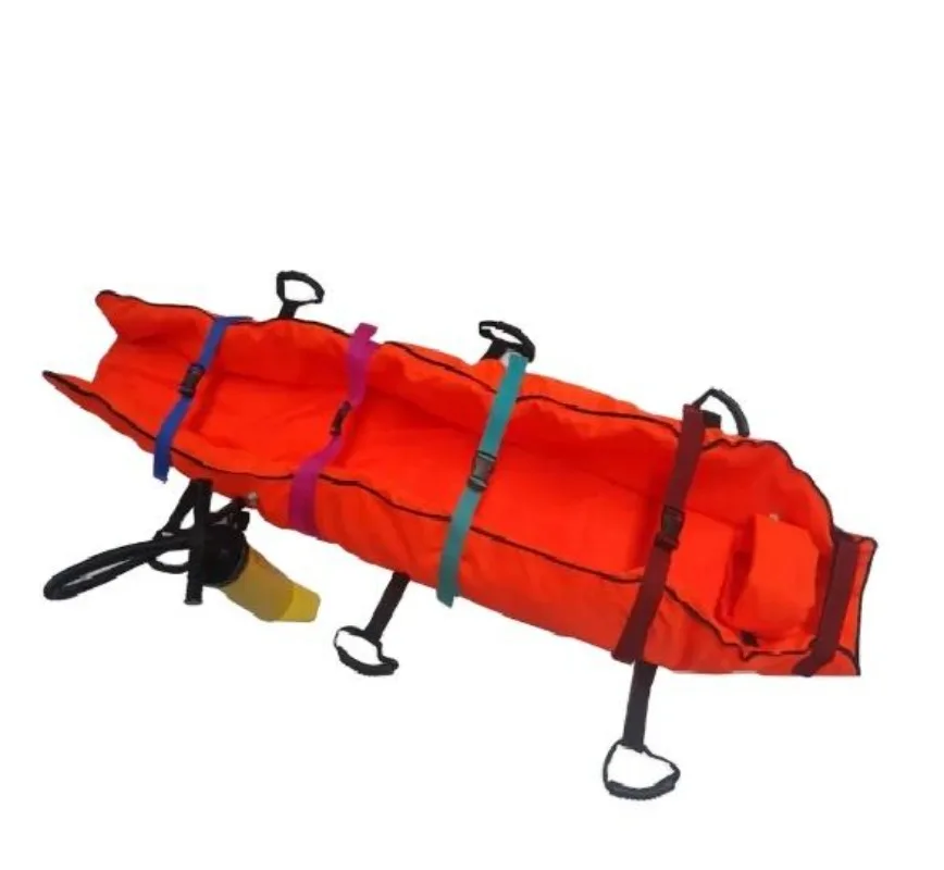 Ambulance Inflatable Vacuum Stretcher Folding Emergency Vacuum Mattress Soft Air Stretcher