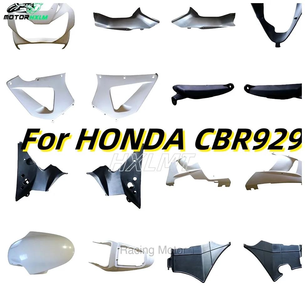 Motorcycle Fairings Kit for HONDA CBR900RR 929 2000 2001 CBR 929 00 01 Injection Unpainted Bodywork Set | Racing Motor Store