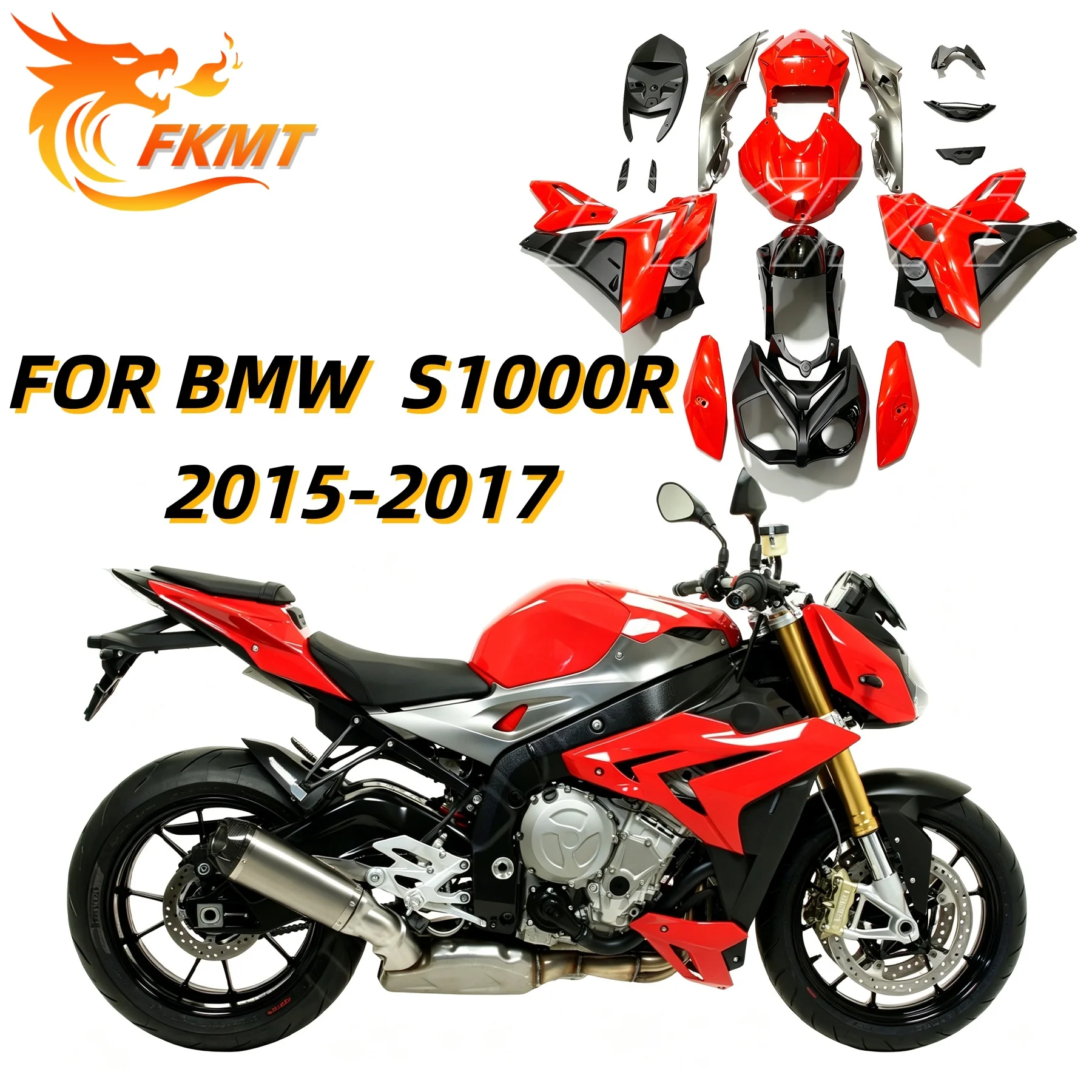 Factory Direct Motorcycle Aerodynamic Side Spoiler S1000R 1000R Fairing Set Fixed 2016 2017 New Accessories Fits BMW Wing 2015 2