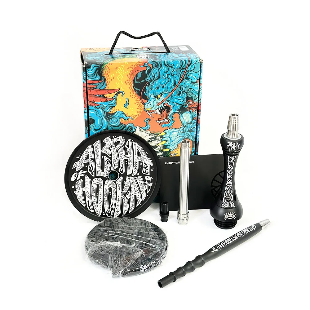 Alpha Hookah Model X SPECIAL Alpha Of Hookah Shisha Narguile Chicha Russian Hookah Without Bottle