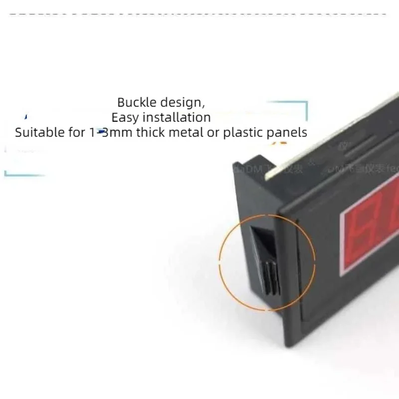 Voltmeter Digital Display AC 0-500v Meters Compatible with 220V 380V