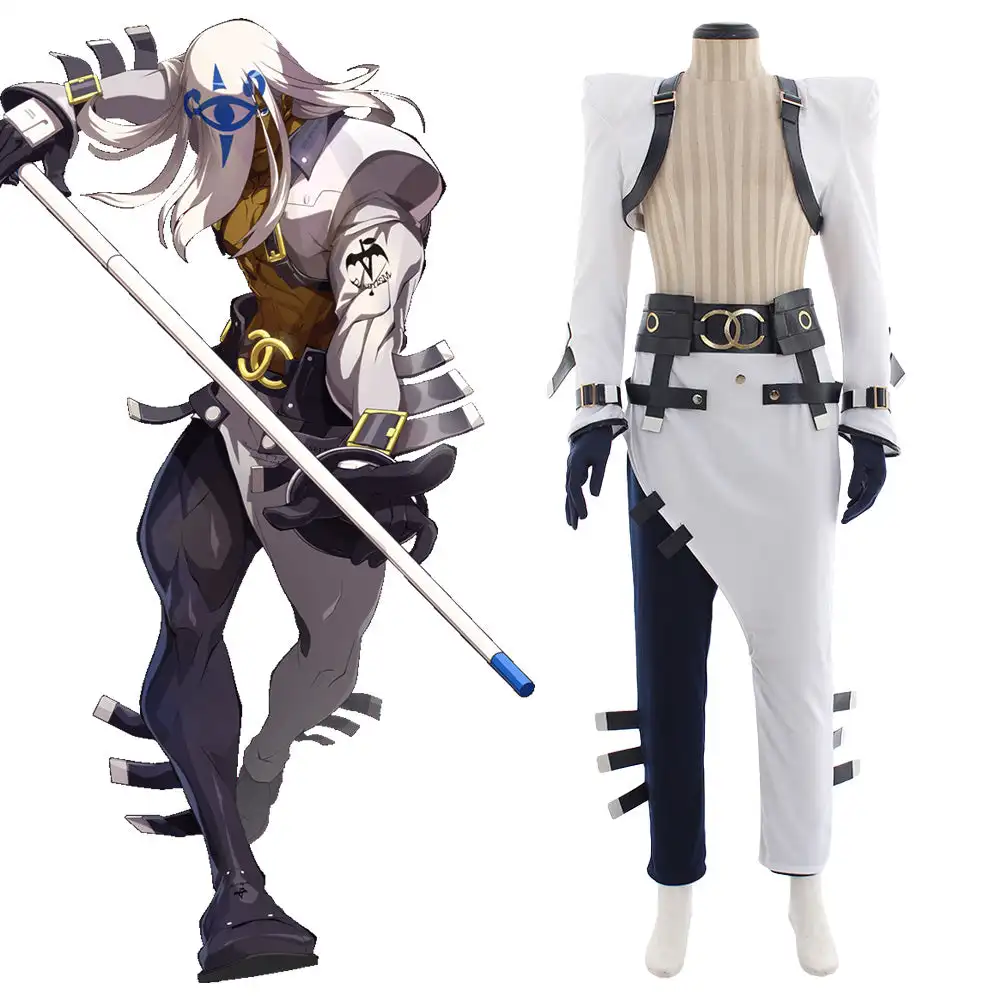 Guilty Gear Xrd Venom Cosplay Costume Halloween Carnival Clothes Shoes Sets