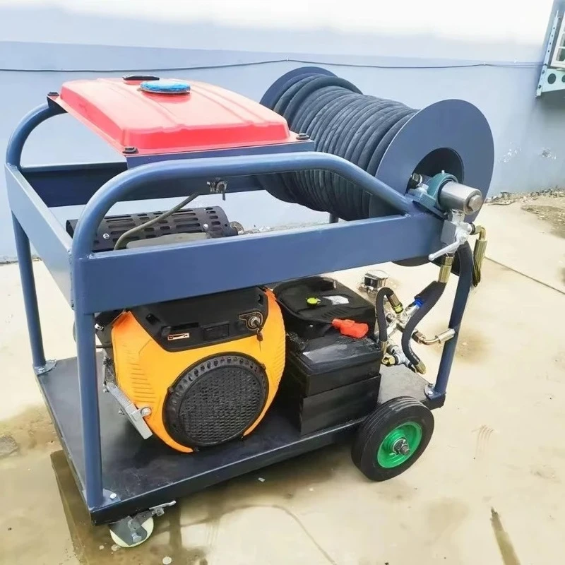 Residential Drainage Cleaning Machine 200bar 50Lmin New Condition for Sewer Pipe Maintenance