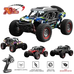 JJRC Q141 RC Car 70km/h lub 50km/h 4WD 1/16 Wodoodporna bezszczotkowa zdalnie sterowana ciężarówka elektryczna szybka samochód do driftu Zabawki