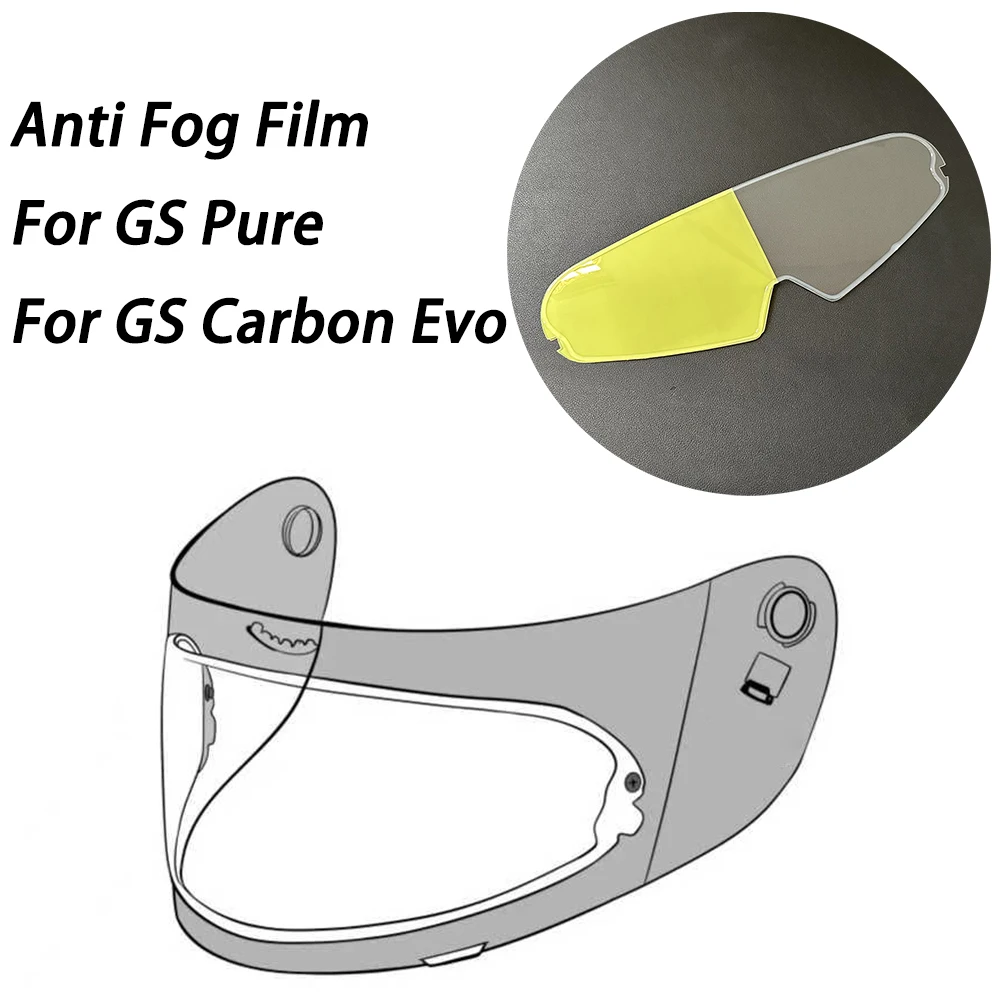 Visor Film Anti Fog Motorcycle Helmet Fit For BMW GS Pure & GS Carbon Evo Helmet Antifog Lens Film