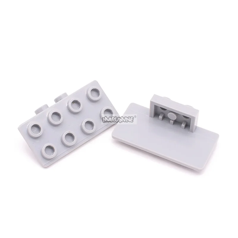 Marumine DIY Parts Bricks Bracket 1 x 2 - 2 x 4 MOC Technology Building Blocks Plastic Model Kits Compatible 93274 Accessories