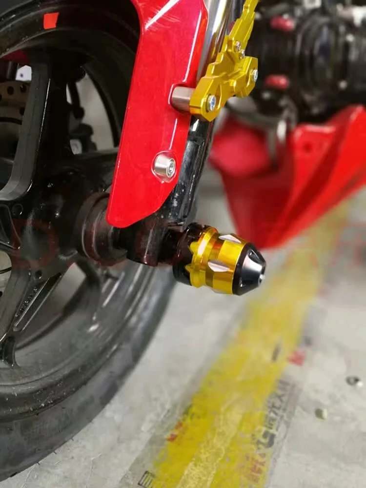 Универсальная защитная чашка для передней подвески, слайдер, защита от падения для мотоцикла, скутера, защита от столкновений, чашка передней вилки