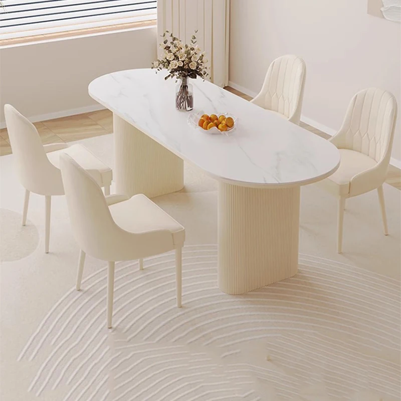 

Modern Marble Dining Tables Center Makeup Living Rooms Apartment Dining Tables Japanese Small Mesa De Jantar Sets Furnitures