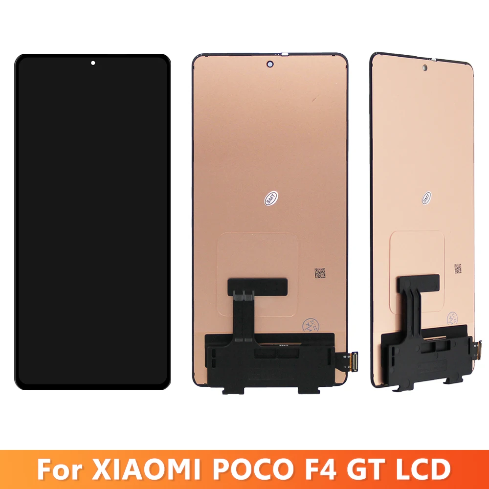 Imagem -06 - Lcd Display Touch Screen Digitador Montagem com Frame 6.67 Apto para Xiaomi Poco f4 gt 21121210g