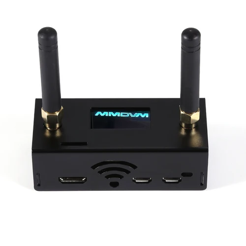 Imagen 2 del producto Punto de acceso MMDVM dúplex UHF VHF estación de radio de banda WiFi NXDN P25 DMR YSF d-star con Raspberry Pi Zero W + 0,96 OLED + antena