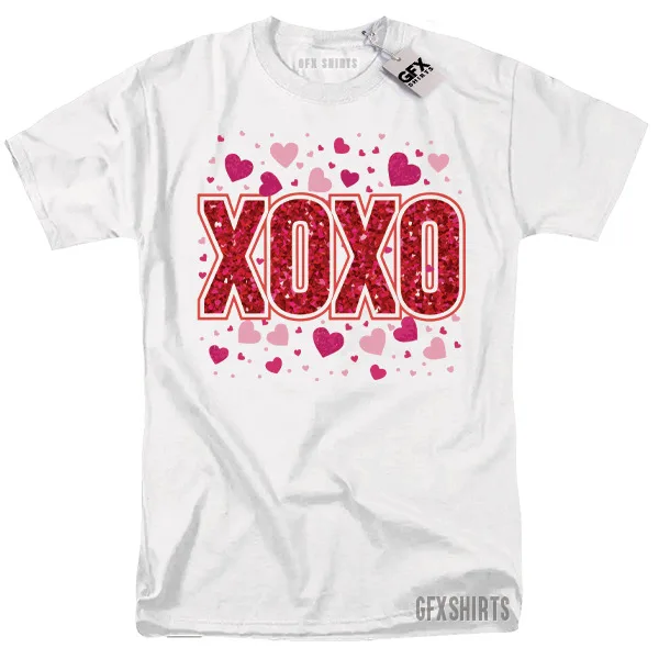 Рубашка XOXO «Отешители и поцелуи», подарок на День Святого Валентина, забавная футболка