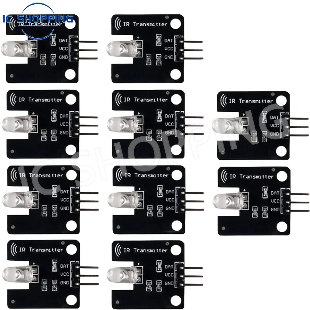 5PCS Digital 38KHz Infrared Receiver Module Infrared Transmitter Head Module Sensor Module for Infrared Remote Control