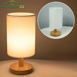 LED Hessian Solid Wood Decorative Lamp 5V USB Table Reading Bedroom Bedside Study Desk For Home Stay Energy Saving Night Light