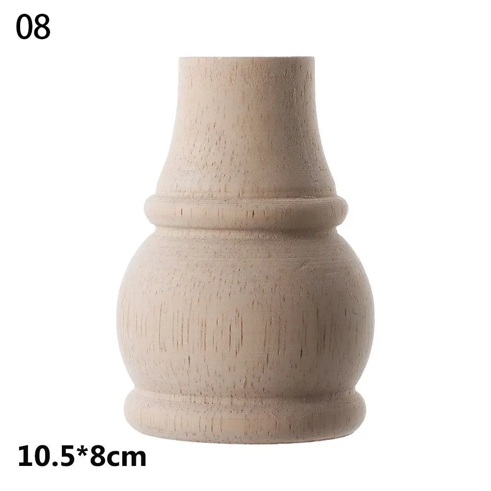 

Solid Accessories European Style Vintage Wood Carved Cabinet Seat Feets Furniture Foot Legs Home Decor