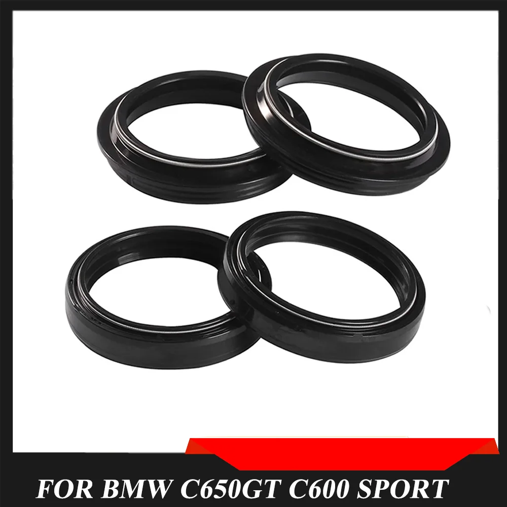 FOR BMW C650GT C600 Sport C650 GT Motorcycle Front Fork Oil Seal Dust Seal Lip