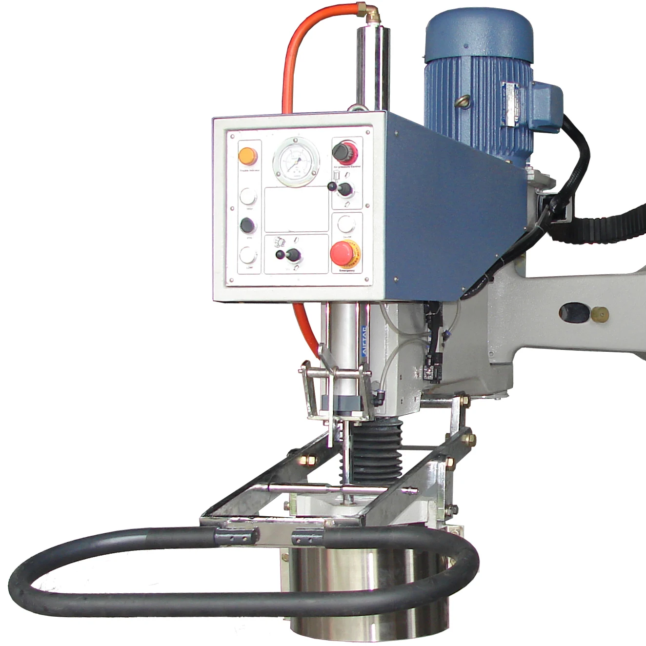 Hualong Stonemachinery HHMS-1800 Manual Radial Arm Electric Lifting Stone Polishing Machine for Granite Marble Quartzite Slab