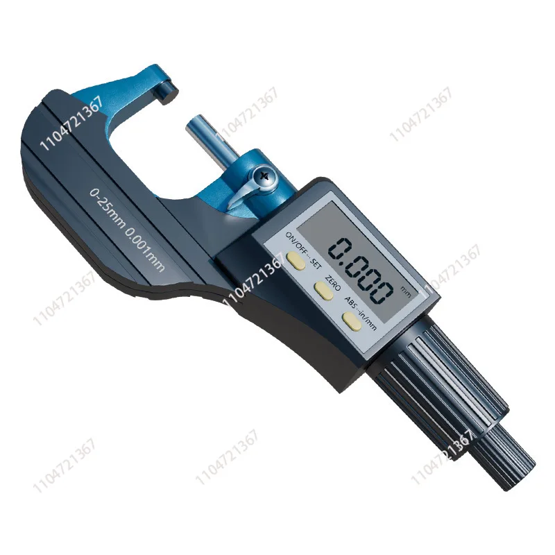 Outer diameter digital micrometer high precision 0-25-50-75-100mm mechanical electronic card thickness measurement