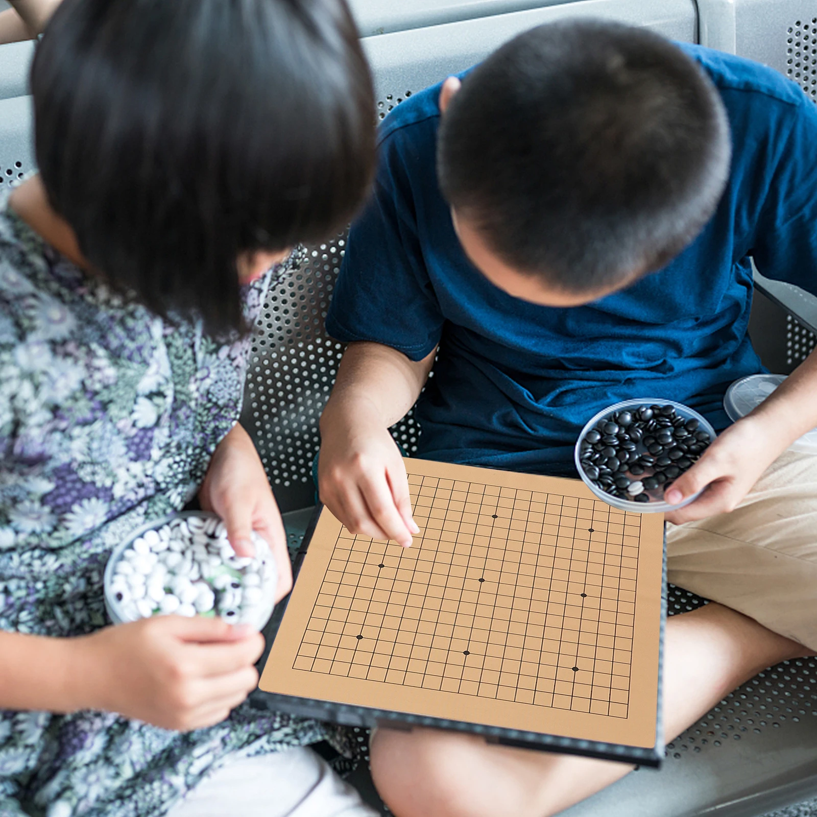 

3 Pcs Large Chess Folding Chessboard Children Kids Travel Toys Boards Chinese