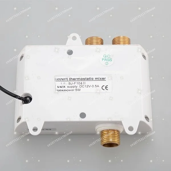 Solar Thermostatic Valve Intelligent Digital Display Electronic Mixing Valve Automatic Temperature Controller view 4