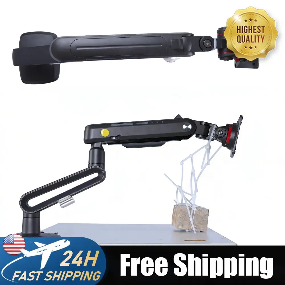 

Многофункциональная регулируемая подставка с удлинительной штангой, выдерживающая нагрузку до 20 кг, для установки RGB-мониторов с ультрашироким экраном, подходит для экранов от 32 до 60 дюймов.