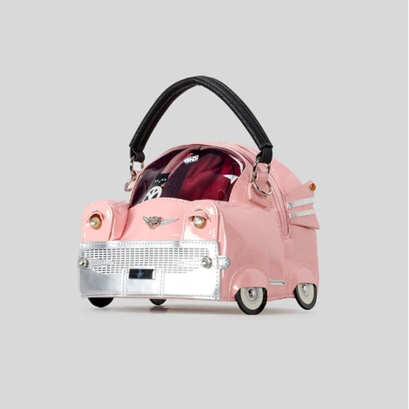 Cute mini car design handbag 2025 new style fun cartoon single-shoulder crossbody bag Street cool bag