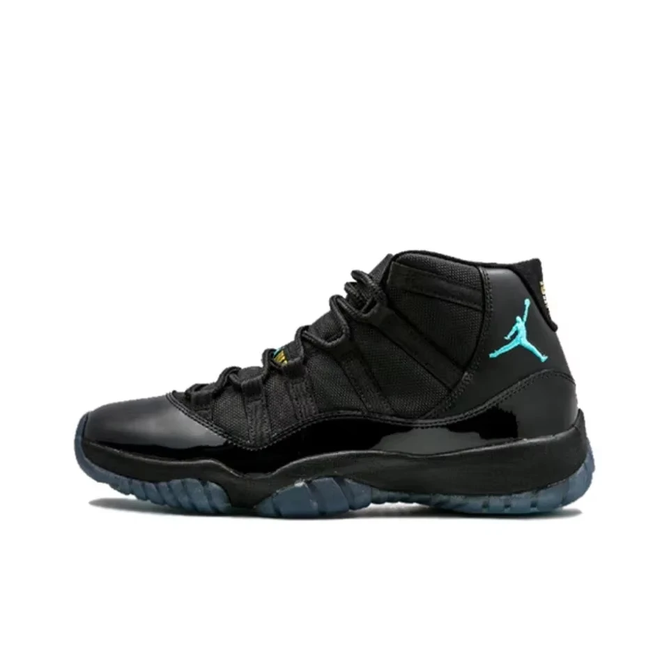 

Air Jordan 11 Retro Gamma Blue For Men Black Red White Classic Retro Basketball Sneakers 378037-006