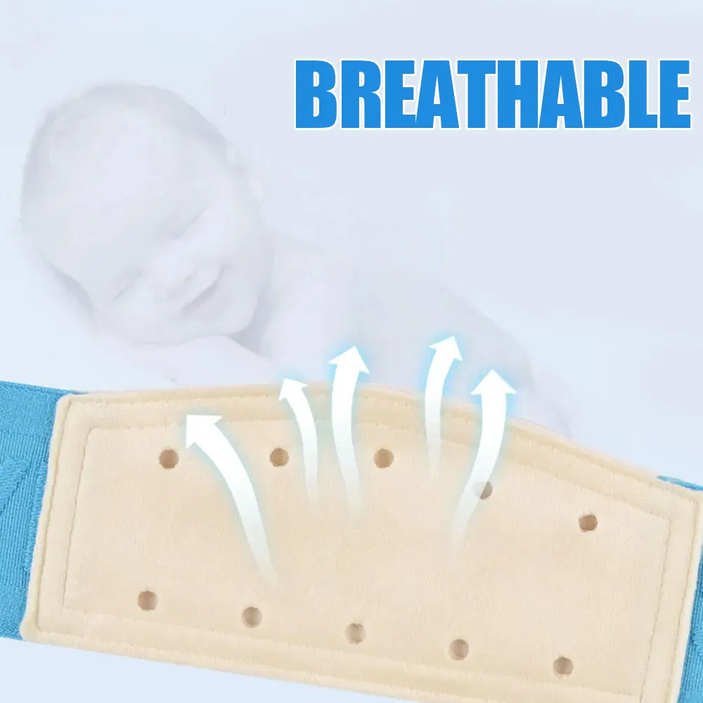 Infant Inguinal Umbilical Hernia Belt Navel Support Stickers Treatment Newborn Baby Belly Button With 3 Hernia Pad