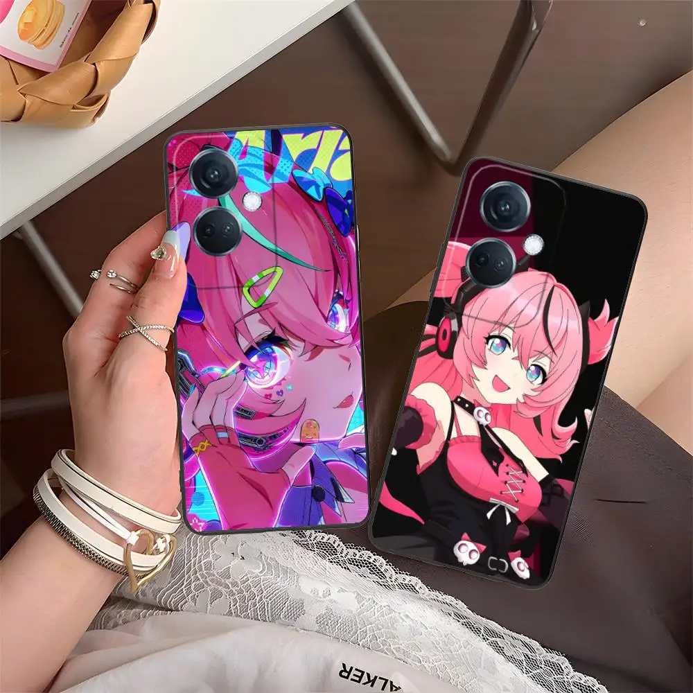 Capa de Celular Zenless Zone Zero Aria Matte TPU para OPPO Reno 14 13 12 11 10 9 8 7 6 5 F T Pro 5G com Impressão Colorida